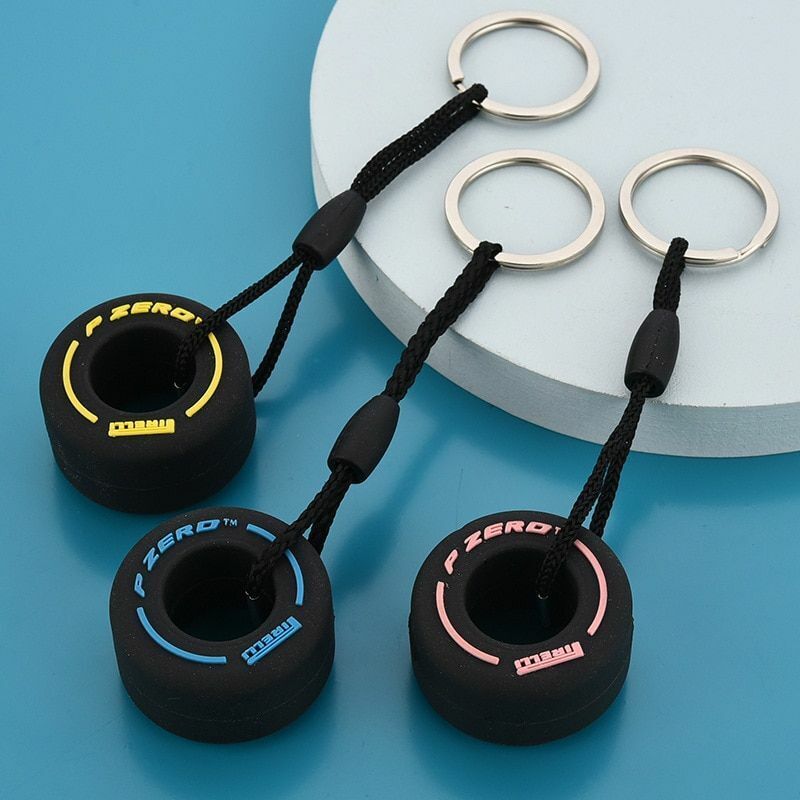 Tyre 3D Keychain - Tinyminymo