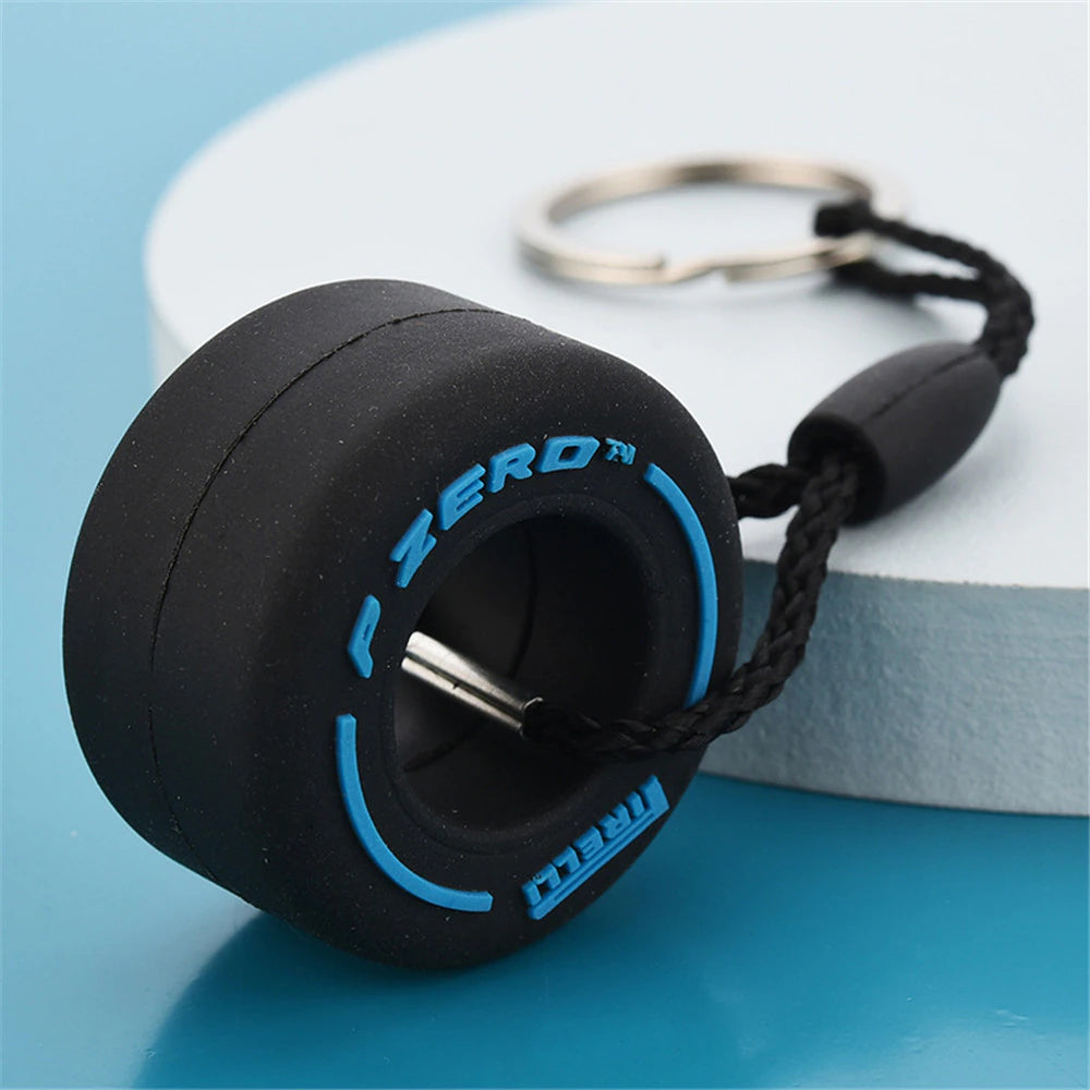 Tyre 3D Keychain - Tinyminymo