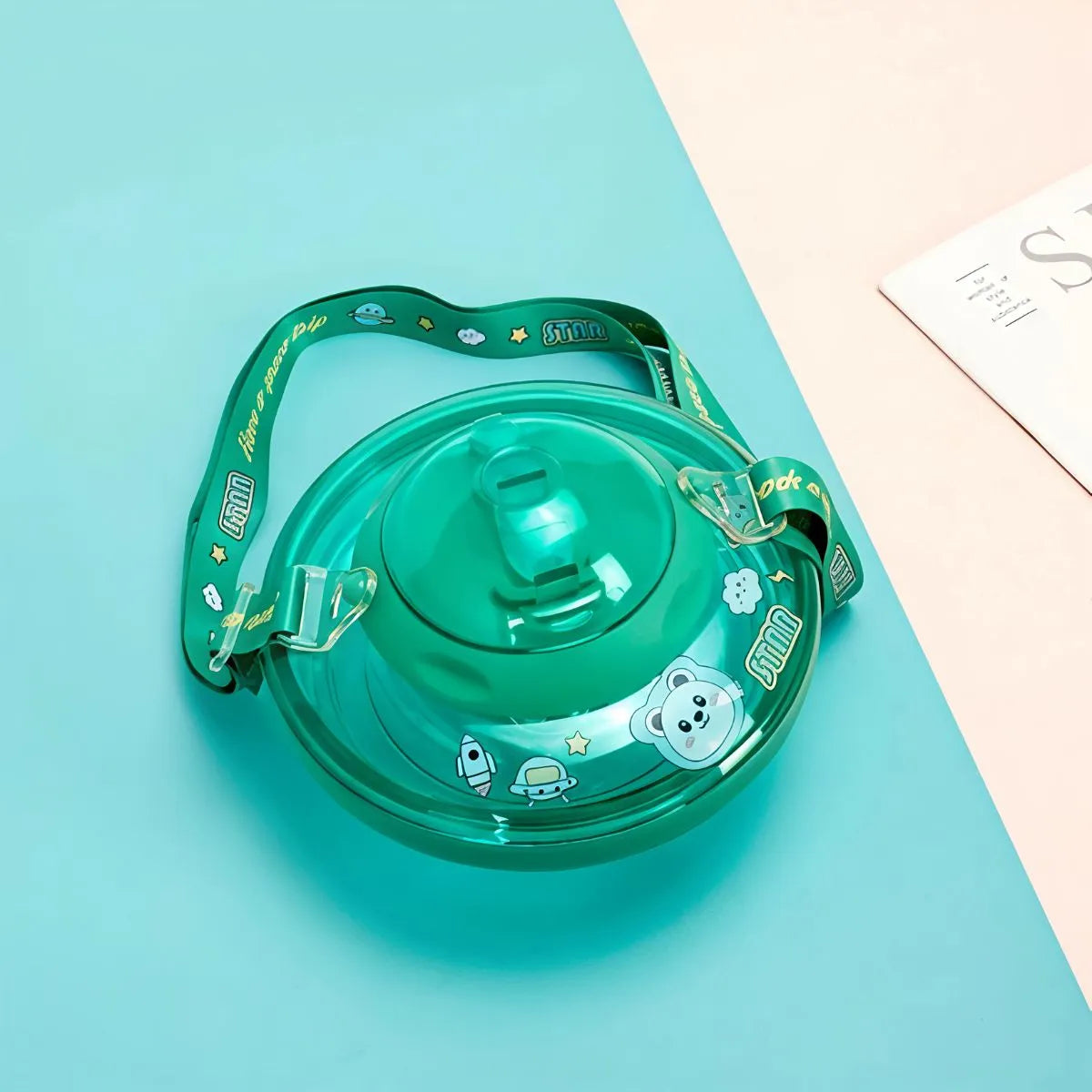 Green Color UFO Water Bottle - Tinyminymo