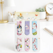 Pack of Colorful unicorn themed Bookmarks -Tinyminymo
