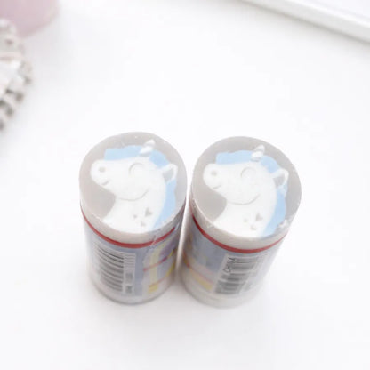 Blue Color of Unicorn Eraser - Tinyminymo