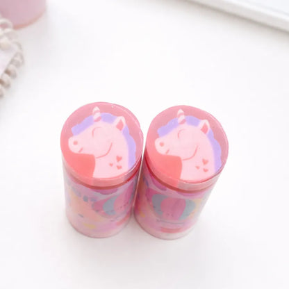 Pink Color Unicorn Eraser - Tinyminymo