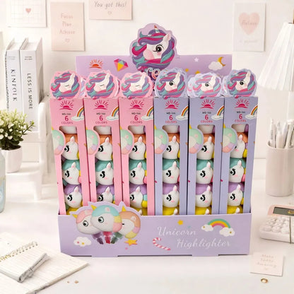 Box of Unicorn Highlighters - Tinyminymo