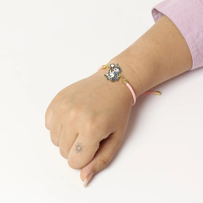 Unicorn Love Metal Rakhi