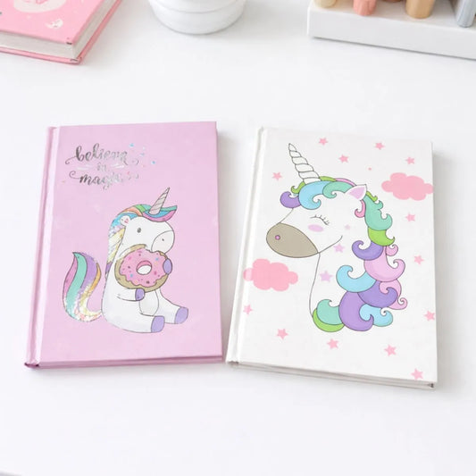 Two Notebooks with Unicorn Designs - Tinyminymo