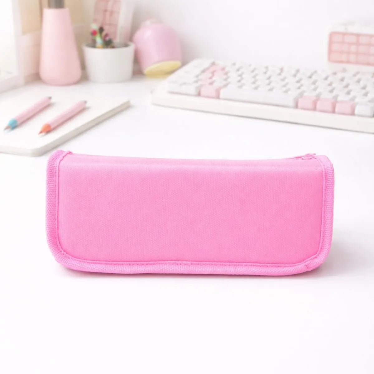Backside of Unicorn Pencil Pouch - Tinyminymo