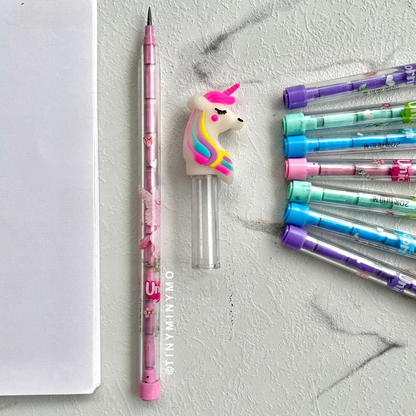 Unicorn Stackable Pencil - Tinyminymo