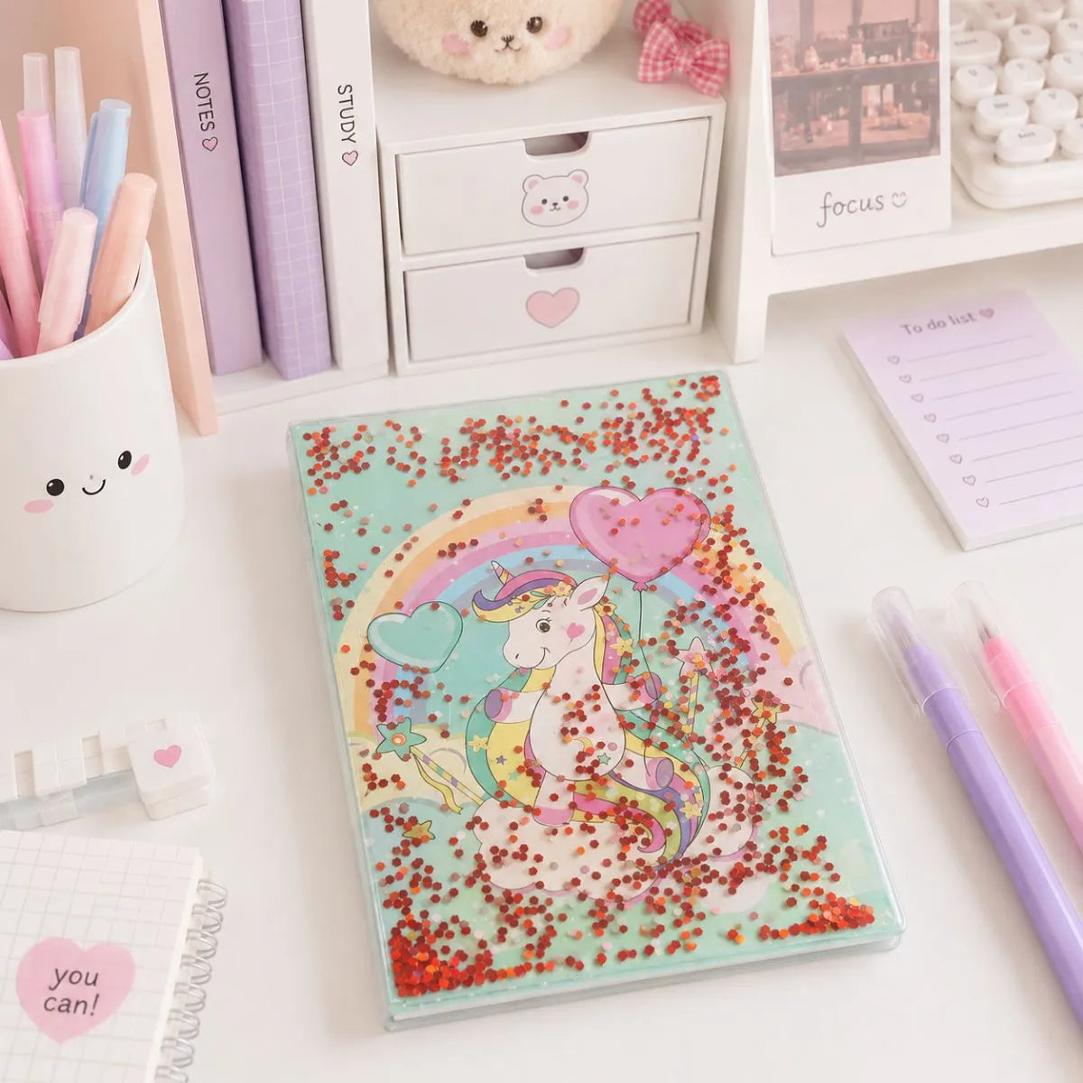 Cute Unicorn Notebook - Tinyminymo