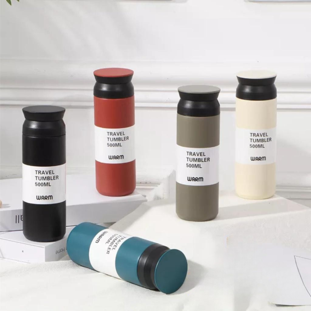 Vaccum Insulated Travel Bottle - Tinyminymo