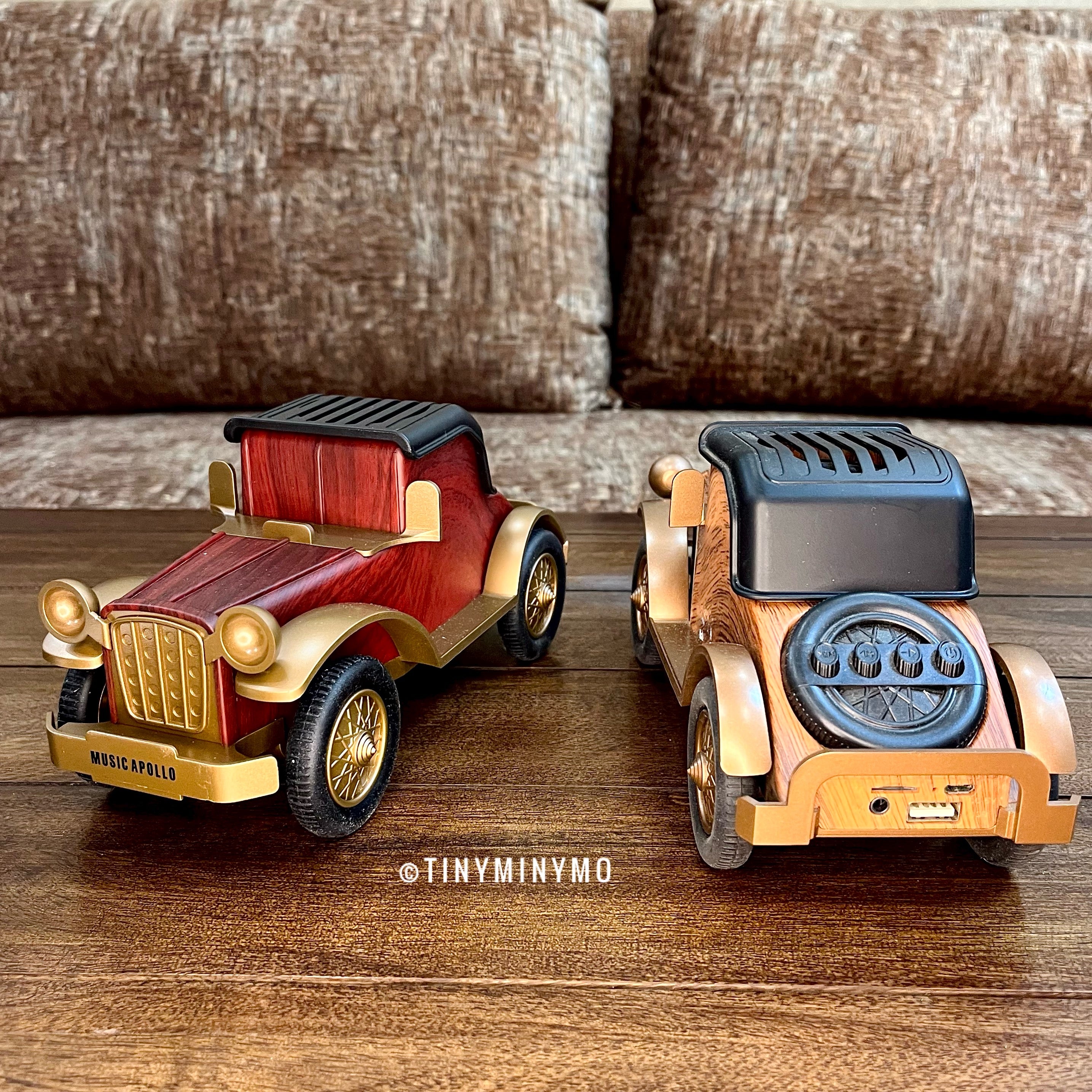 Vintage Car Shaped Bluetooth Speaker - Tinyminymo