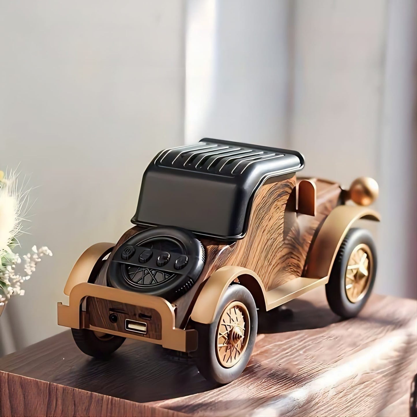 Vintage Car Shaped Bluetooth Speaker - Tinyminymo