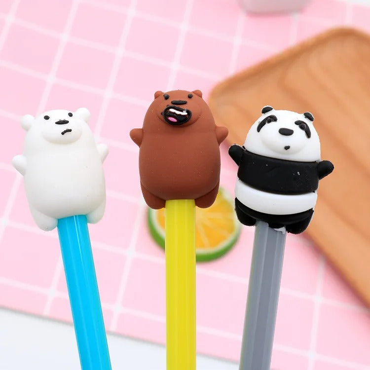 We Bare Bear Gel Pen - Tinyminymo