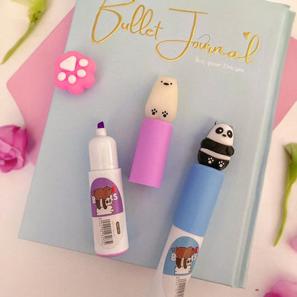 We Bare Bear Highlighter - Tinyminymo