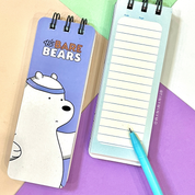We Bare Bear Mini Notepad - Tinyminymo