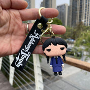 Wednesday Addams 3D Keychain - Tinyminymo