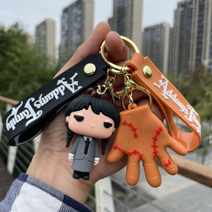 Wednesday Addams 3D Keychain - Tinyminymo