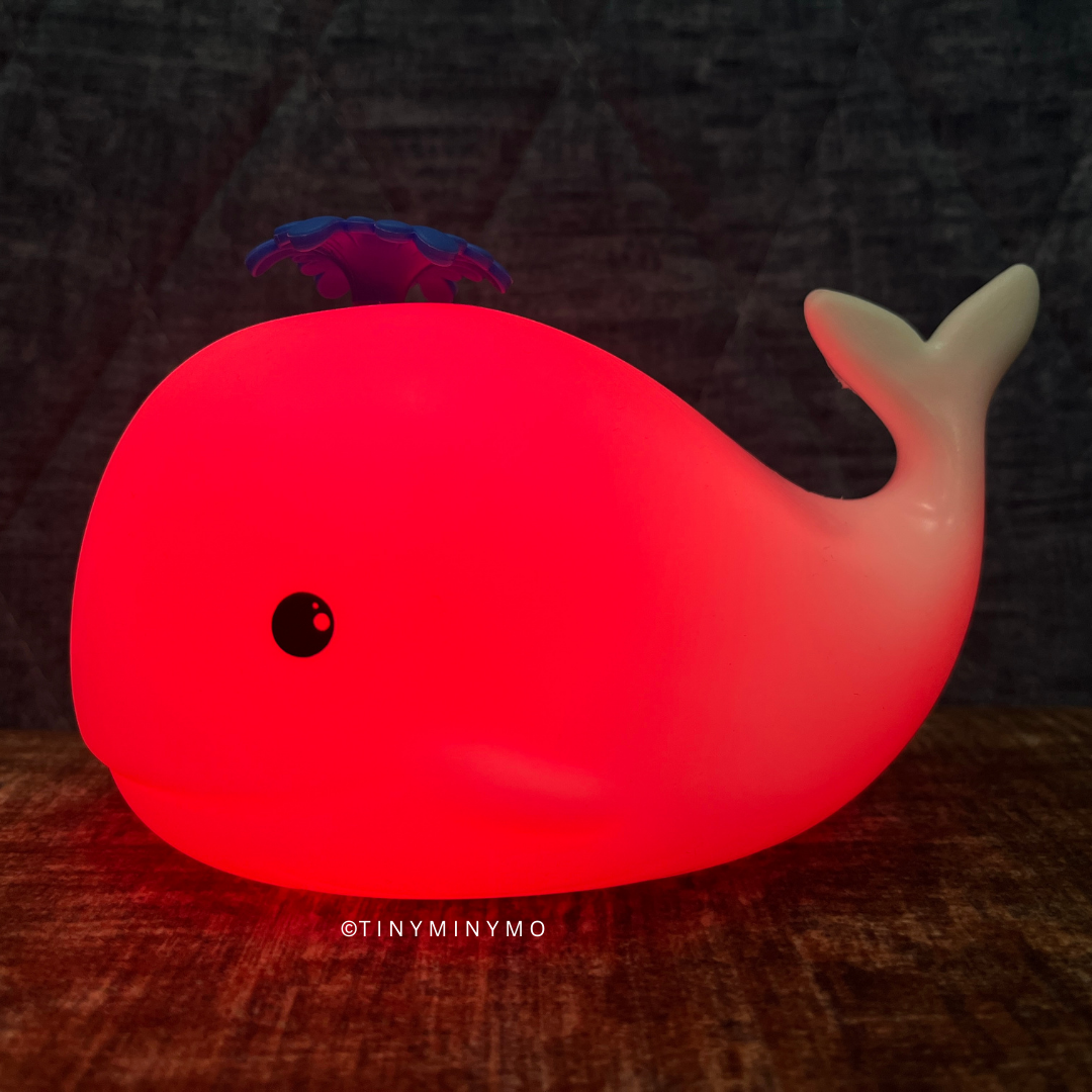 Whale Silicone Lamp - Tinyminymo
