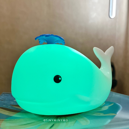 Whale Silicone Lamp - Tinyminymo