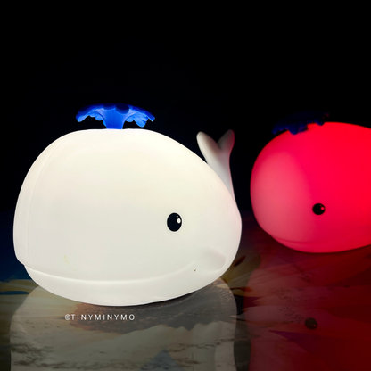 Whale Silicone Lamp - Tinyminymo