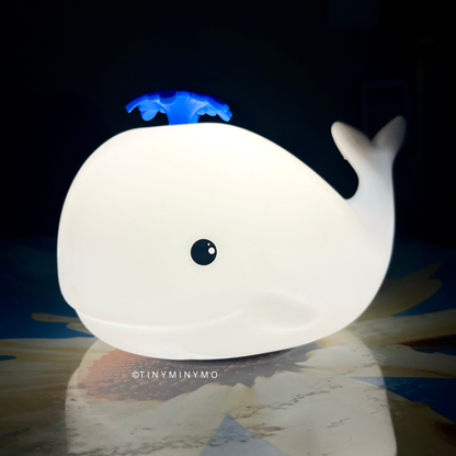 Whale Silicone Lamp - Tinyminymo
