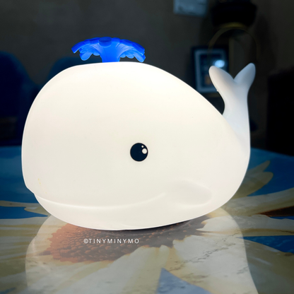 Whale Silicone Lamp - Tinyminymo