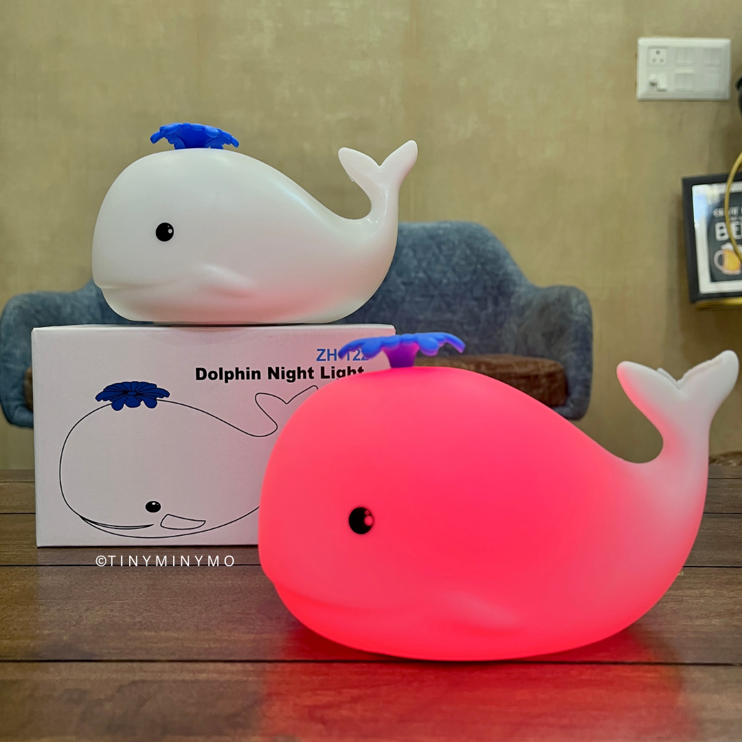 Whale Silicone Lamp - Tinyminymo