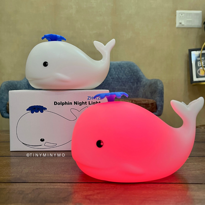 Whale Silicone Lamp - Tinyminymo