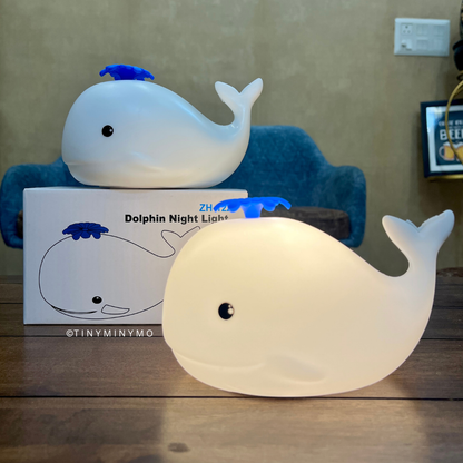 Whale Silicone Lamp - Tinyminymo