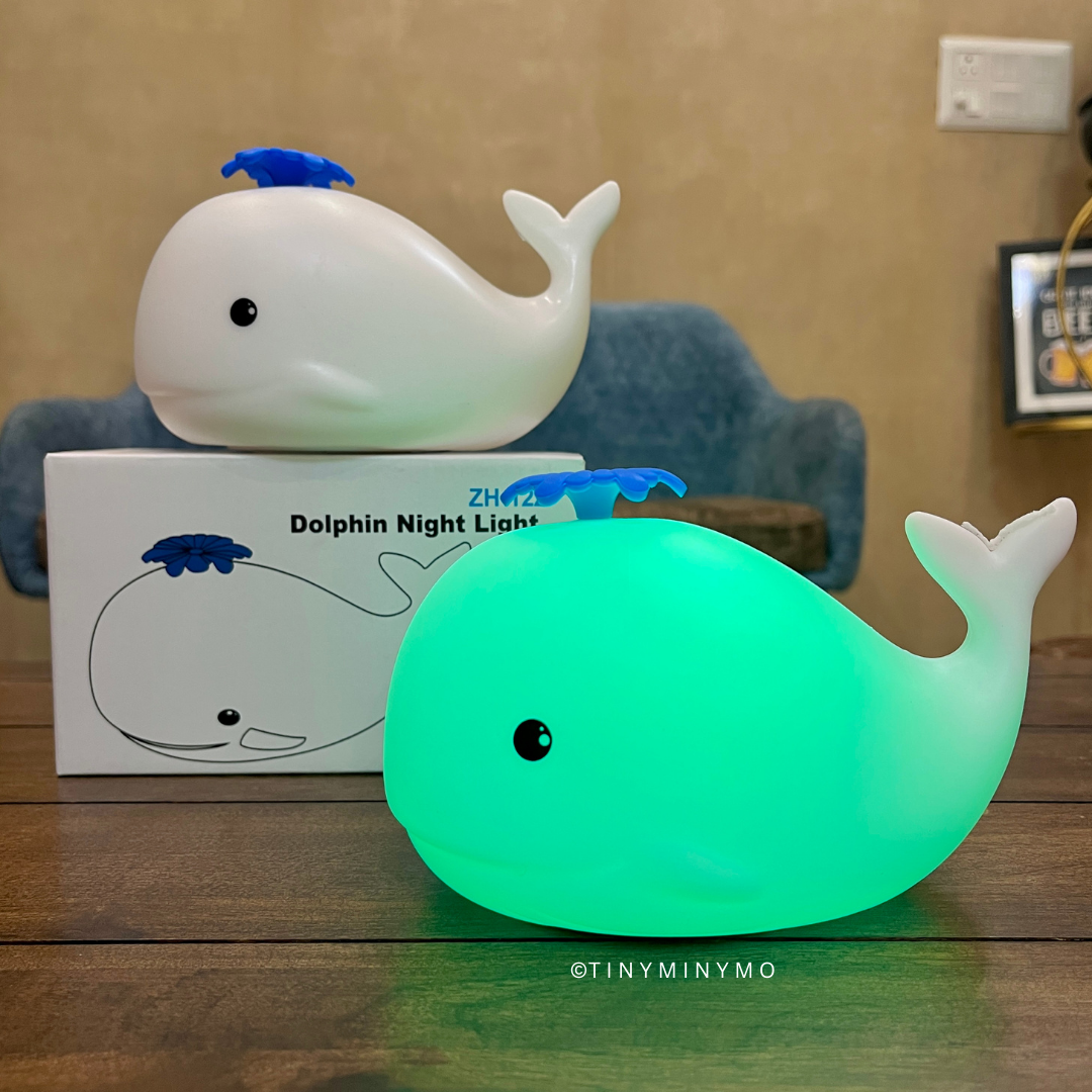 Whale Silicone Lamp - Tinyminymo