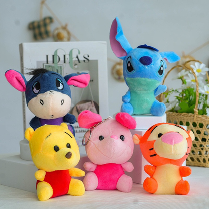 Set of Winnie the Pooh Keychain - Tinyminymo