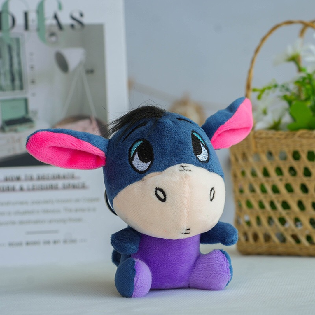 Eeyore Character Plush Keychain - Tinyminymo