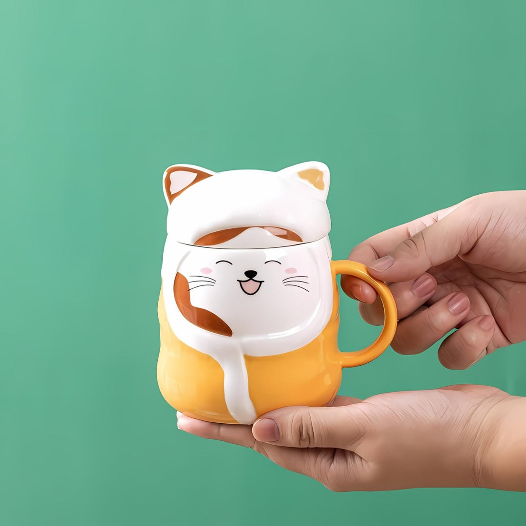 Winter Cat 3D Mug - Tinyminymo