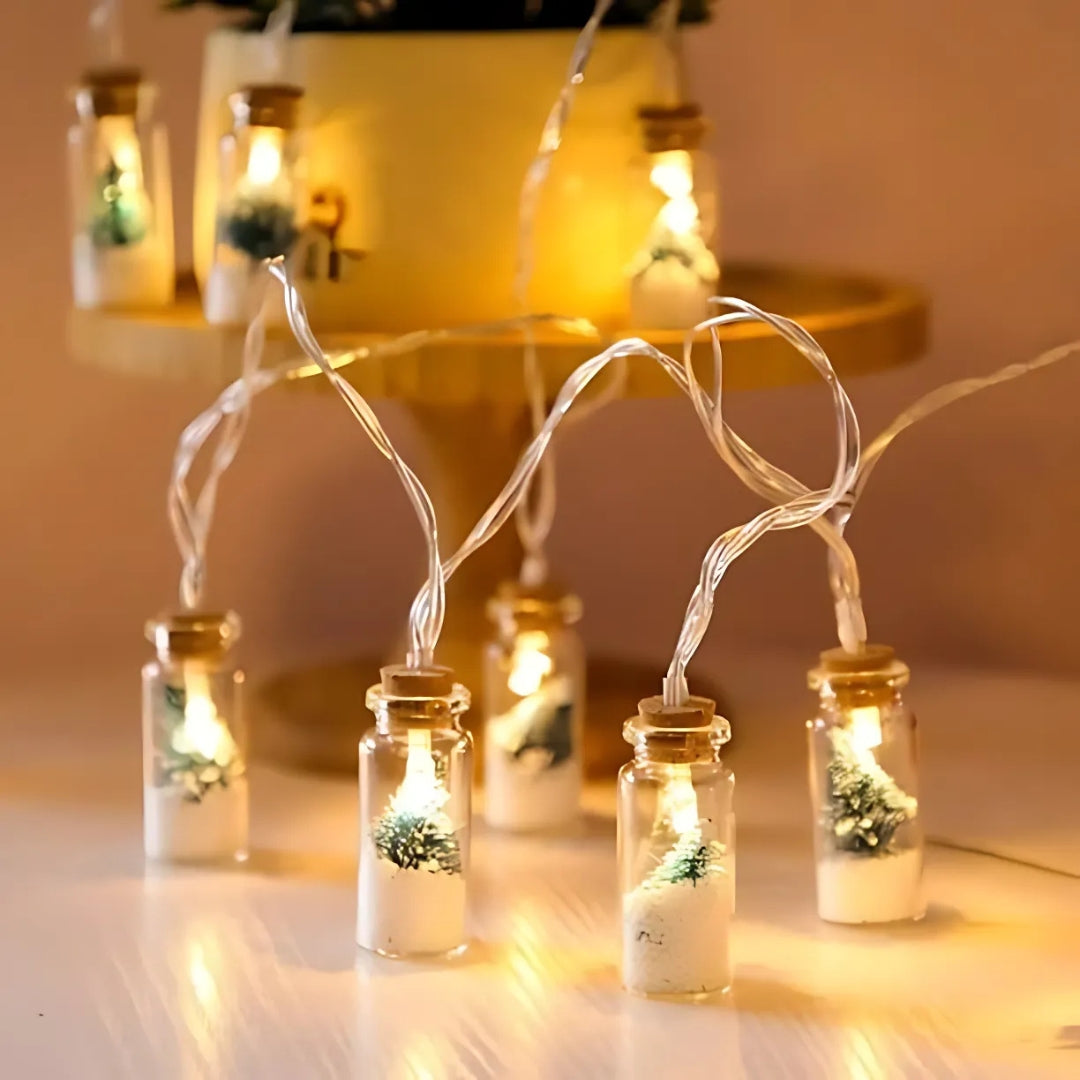 Wishing Bottle Christmas String Light -Tinyminymo