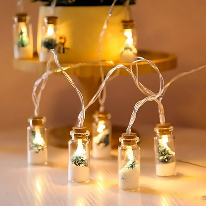 Wishing Bottle Christmas String Light -Tinyminymo