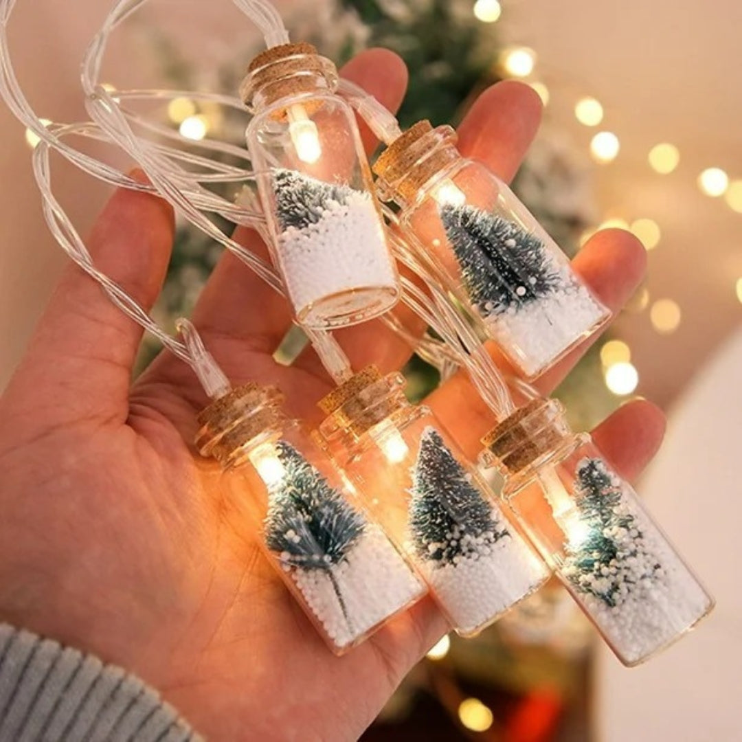 Wishing Bottle Christmas String Light -Tinyminymo