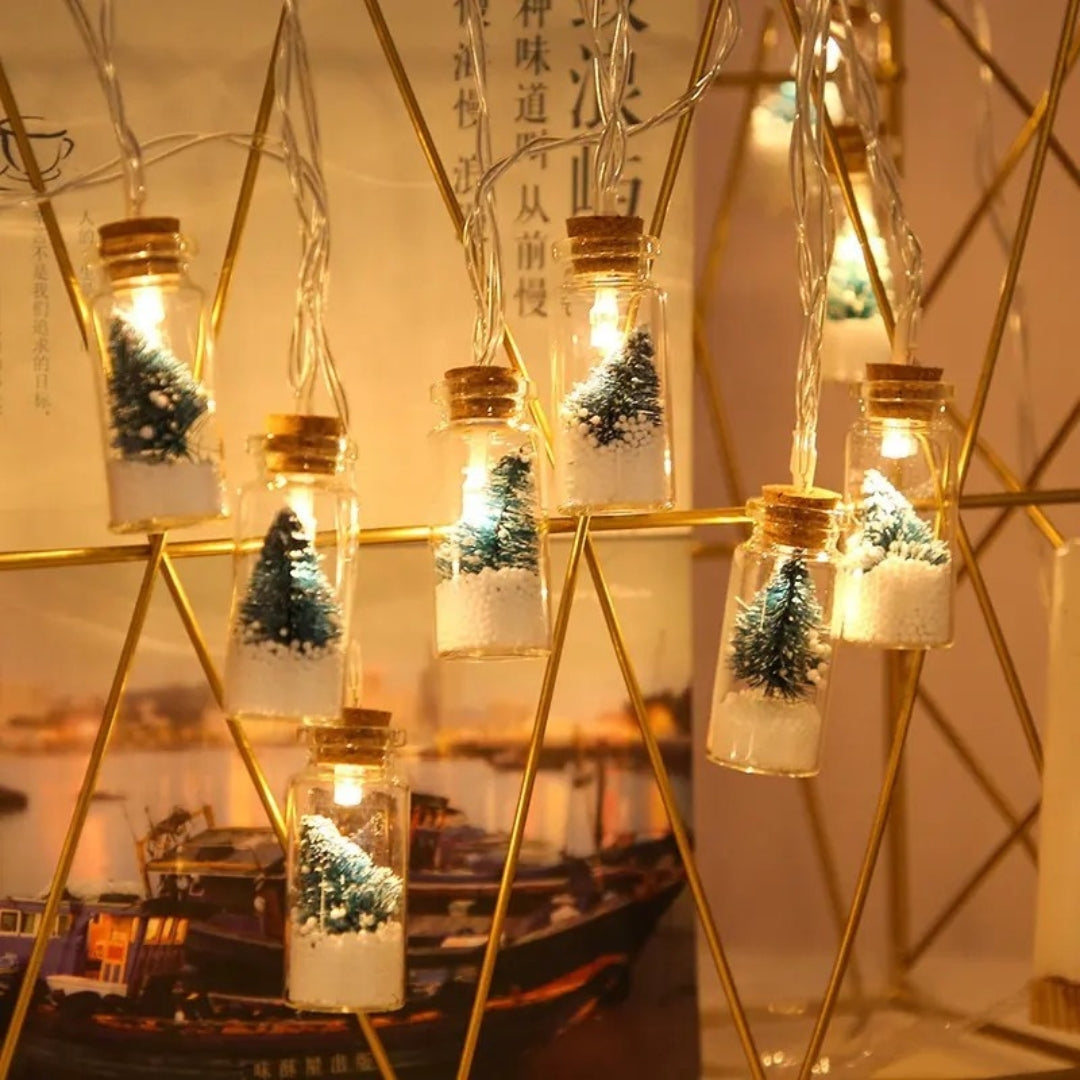 Wishing Bottle Christmas String Light -Tinyminymo