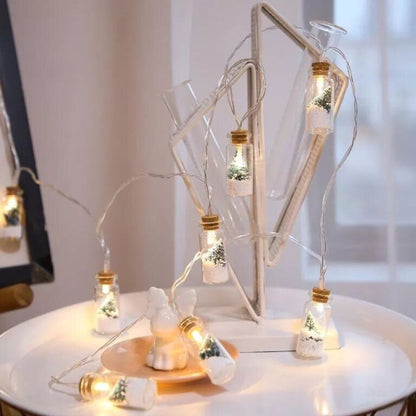 Wishing Bottle Christmas String Light -Tinyminymo