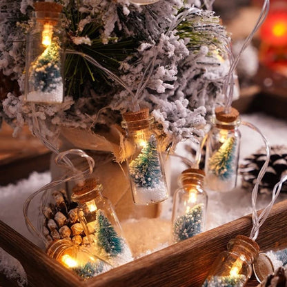 Wishing Bottle Christmas String Light -Tinyminymo