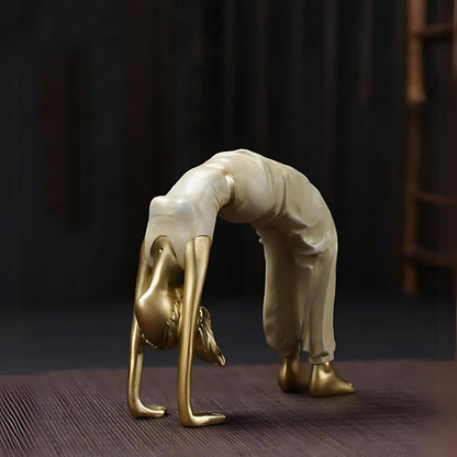 Yoga Lady Resin Figure - TInyminymo