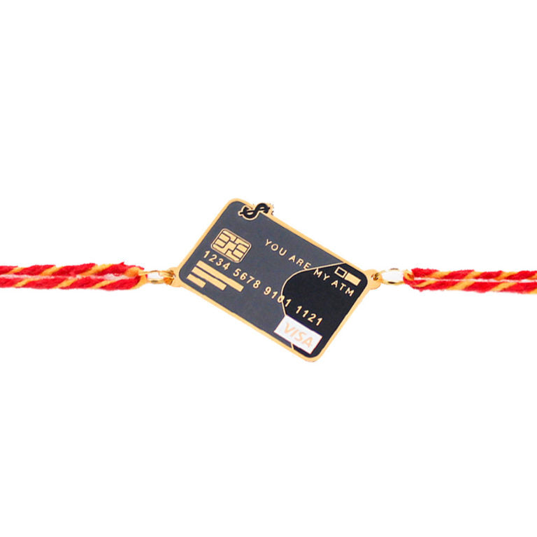 You are my ATM Metal Rakhi - Tinyminymo
