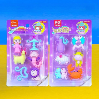 Zodiac Icon Eraser - Set of 4 - Tinyminymo