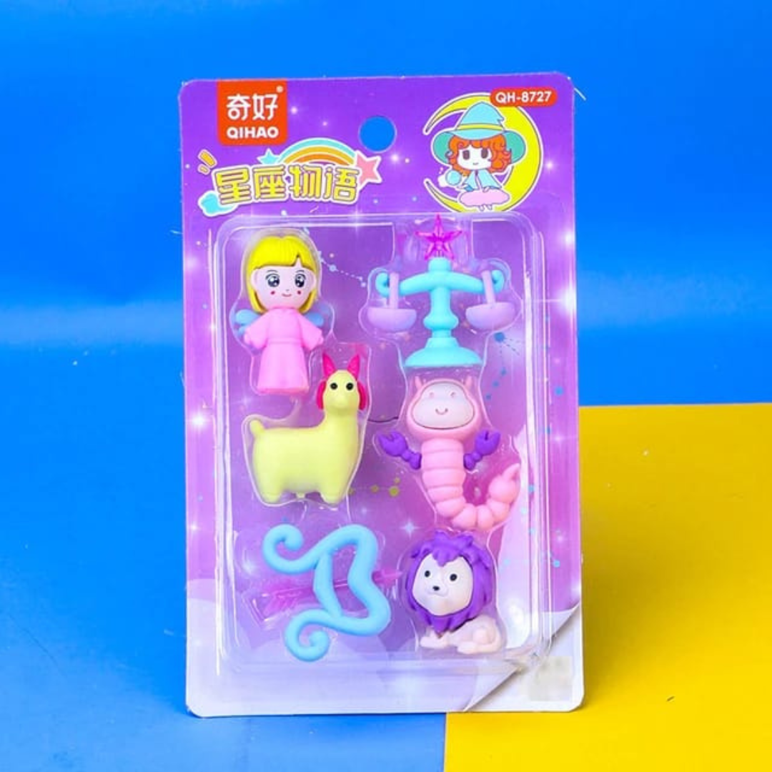 Zodiac Icon Eraser - Set of 4 - Tinyminymo