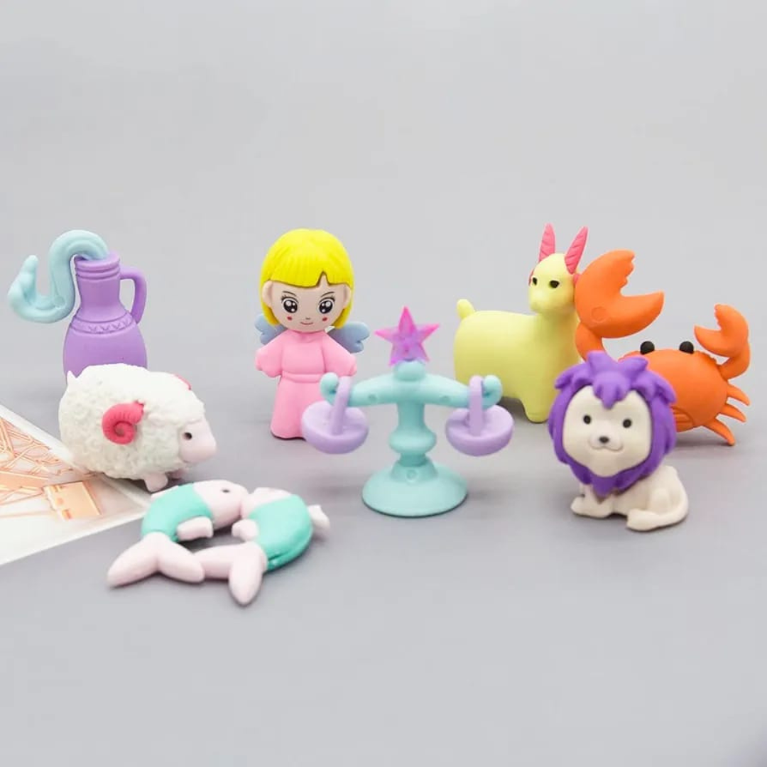 Zodiac Icon Eraser - Set of 4 - Tinyminymo