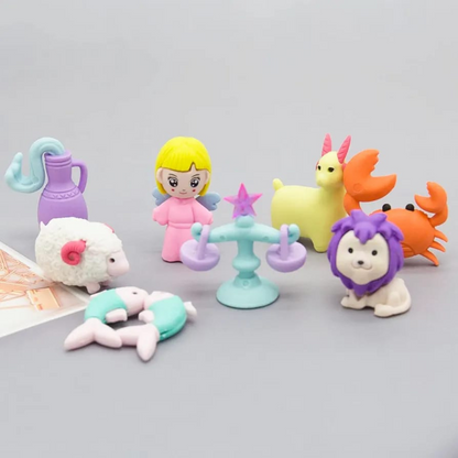 Zodiac Icon Eraser - Set of 4 - Tinyminymo