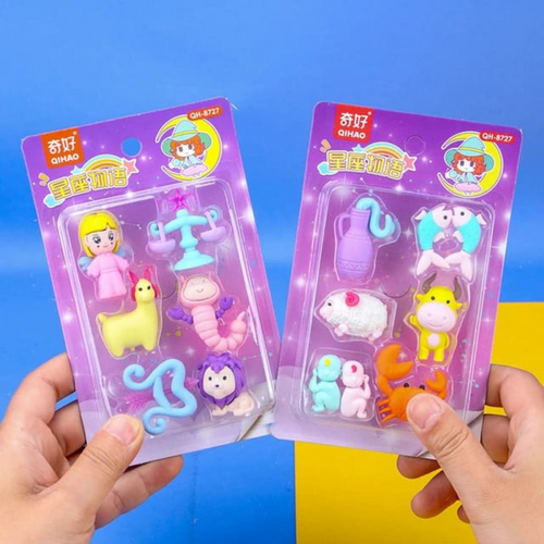 Zodiac Icon Eraser - Set of 4 - Tinyminymo