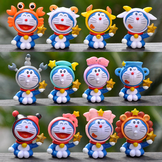 Zodiac Sign Doraemon Action Figure - Tinyminymo