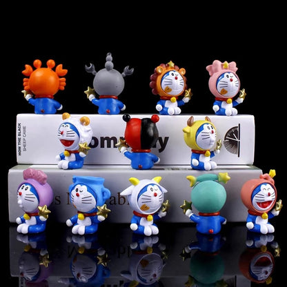 Zodiac Sign Doraemon Action Figure - Tinyminymo