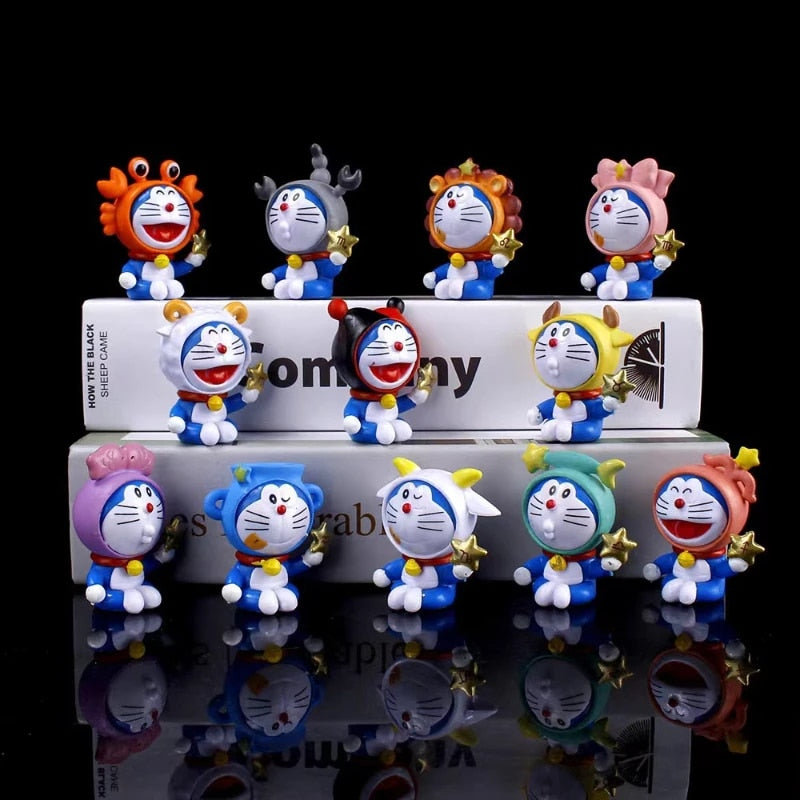 Zodiac Sign Doraemon Action Figure - Tinyminymo