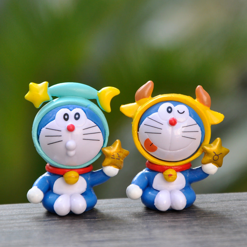 Zodiac Sign Doraemon Action Figure - Tinyminymo