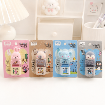 All Designs of Zoo Erasers - Tinyminymo